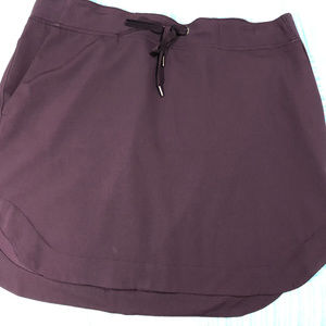 Athleta Deep Purple Midtown Skirt-Size L